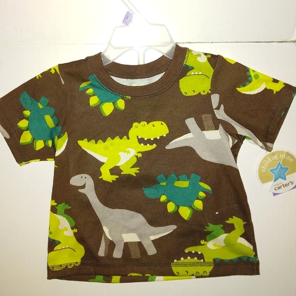 NWT☆Child Of Mine☆By CARTER'S☆Boy's Dinosaur 2pc Pajama Set☆12M - Picture 3 of 8
